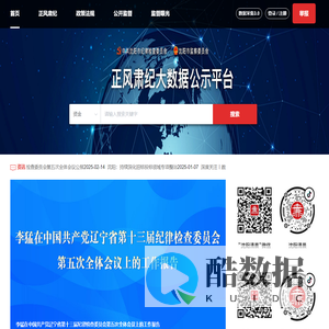 正风肃纪大数据监督平台