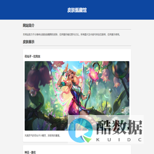 那些年我们收藏过的皮肤