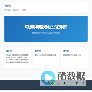 企业官网 - 丰程灵码