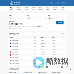 实时汇率 今日汇率查询 汇率换算工具 实时汇率网