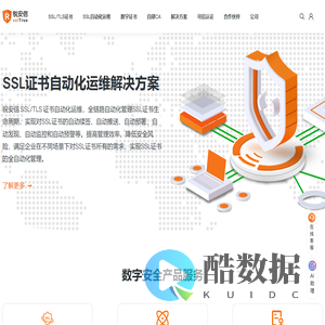 锐安信(sslTrus) - 数字证书、SSL证书、身份认证、文档签名、自建CA、IAM、邮件安全