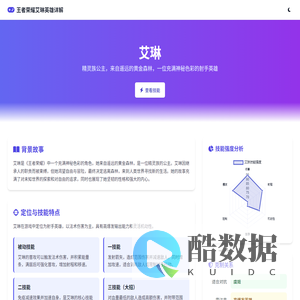 王者荣耀艾琳怎么玩-艾琳铭文出装技能连招教学 - 王者荣耀女英雄