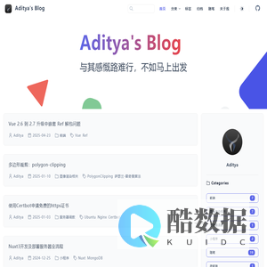 Adityas Blog