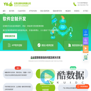 软件定制开发_一站式智能化软件定制开发服务商_北京云果科技