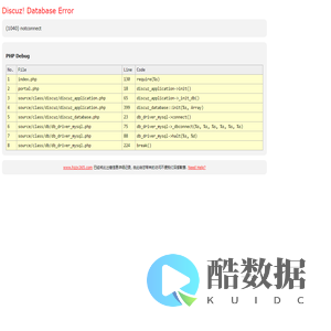 www.hzzx365.com - Database Error