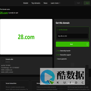 28.com Premium domain name trading - 28.com Buy and sell domain names at a fixed price- Dn.com domain name trading platform