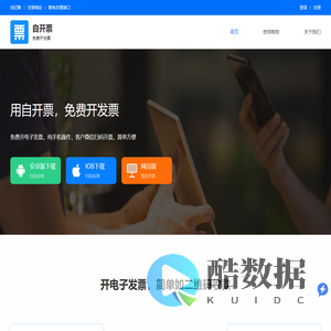 自开票-电子发票免费开发票