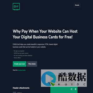 EnBizCard - An Open-Source Digital Business Card Generator