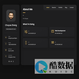 vCard - Personal Portfolio
