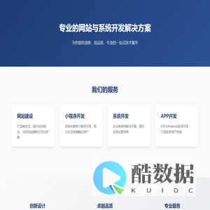 专业系统研发解决方案