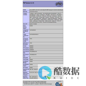 phpinfo()
