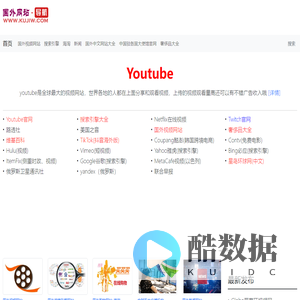 站点大全 - 精心收集国外著名网站！
