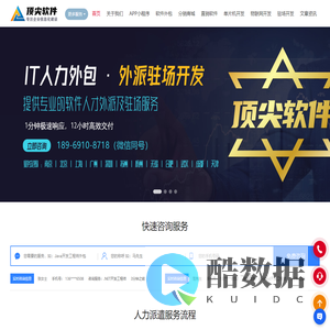 杭州顶尖软件技术有限公司-IT软件开发人才派遣,前端人力外包驻场,JAVA人力外包
