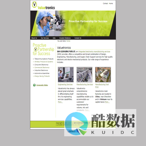 Valuetronics — Valuetronics Holdings Ltd.