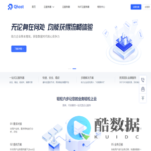 麒建云QHOST-云电脑服务器、代理IP、IP池、高防服务器、租用托管的云计算和IDC服务商