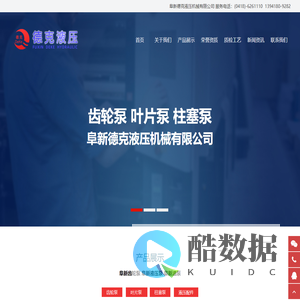 阜新齿轮泵,阜新液压,阜新液压件,油泵制造 - 阜新德克液压机械有限公司