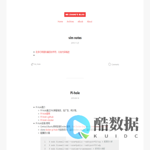 Mr Zhang's Blog