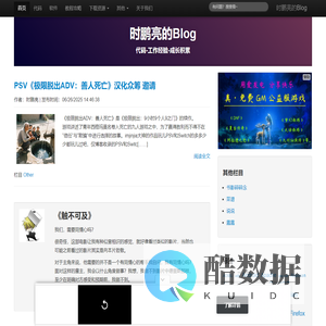 时鹏亮的Blog | 代码-工作经验-成长积累