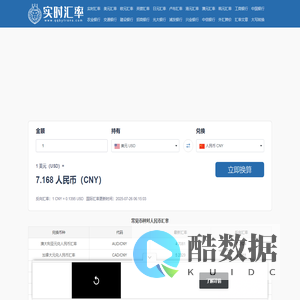 实时汇率网-实时汇率查询及实时汇率换算器如美元人民币实时汇率