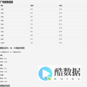 我的出行小程序