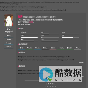 小丁 - 谈笑有鸿儒，往来无白丁