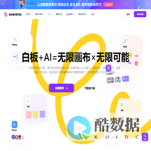 boardmix博思白板官网, AIGC在线生成, 多人协同思维导图, 流程图工具