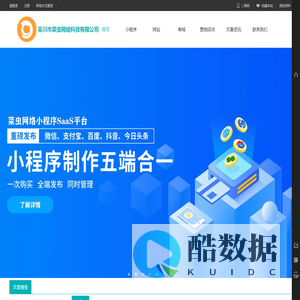 吴川市菜虫网络科技有限公司微信小程序开发定制企业系统管理微信公众号开发CRM系统ERP系统OA系统