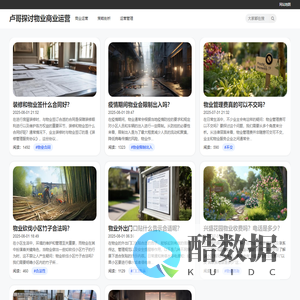 卢哥探讨物业商业运营-剖析物业运营策略