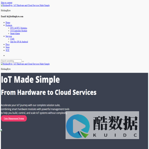 Home - Quickly build IoT System