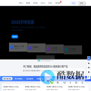 企业云计算服务 - 皮皮豹IDC服务器 | 云服务器、云存储、大数据解决方案