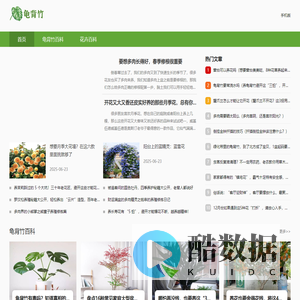 龟背竹知识网
