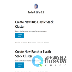 Tech & Life & ?